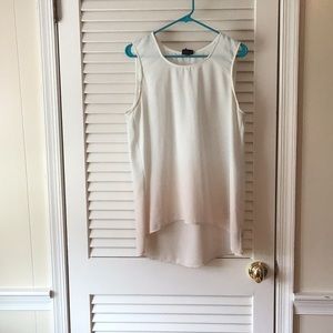 White and pink tunic